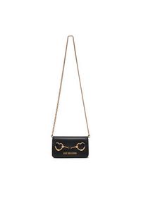 Love Moschino - LOVE MOSCHINO Torebka JC5643PP1MLB0000 Czarny. Kolor: czarny. Materiał: skórzane #4