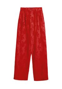 Desigual Spodnie materiałowe Suitrojo 25SWPW33 Czerwony Straight Fit. Kolor: czerwony. Materiał: bawełna, wiskoza #2