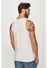 Lacoste - T-shirt (2-pack). Okazja: na co dzień. Kolor: biały. Materiał: dzianina. Styl: casual #4