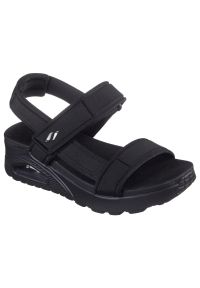 skechers - Sandały damskie SKECHERS Uno Summer Stand 2. Kolor: czarny. Sport: turystyka piesza