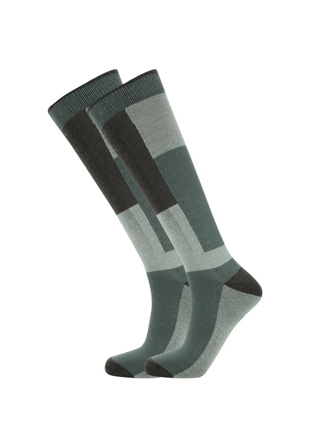 Skarpetki Whistler Corsicana (x2). Kolor: zielony. Sport: narciarstwo