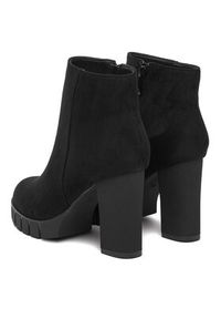 DeeZee Botki HX16041A-139 Czarny. Kolor: czarny. Materiał: materiał #4