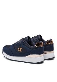 Champion Sneakersy Rr Champ Plat Ny Low Cut Shoe S11685-CHA-BS502 Granatowy. Kolor: niebieski. Materiał: skóra