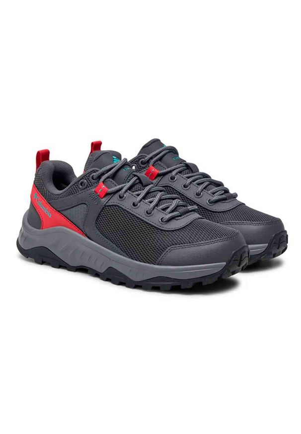 columbia - Buty damskie Columbia Trailstorm Ascend WP. Kolor: czerwony, szary, wielokolorowy. Styl: sportowy