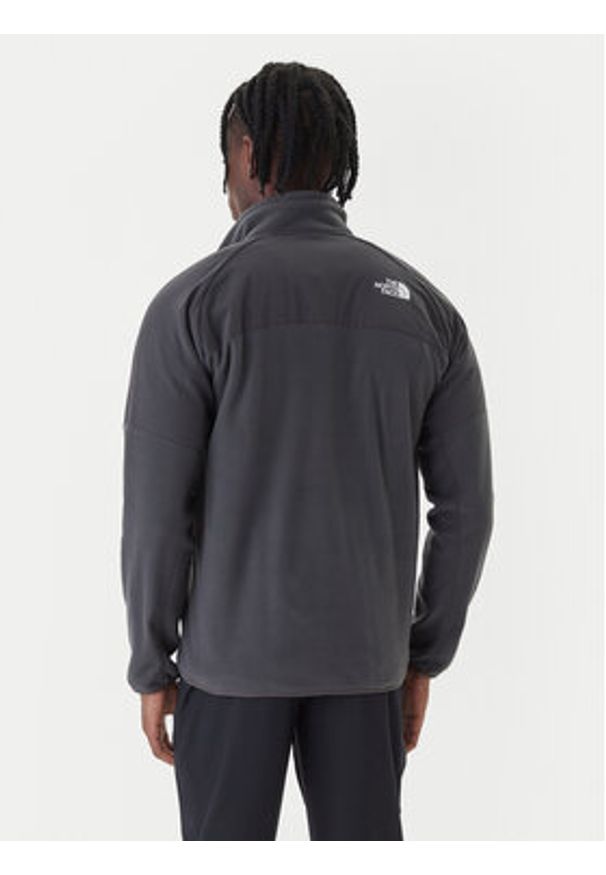 The North Face Polar 1/2 Glacier NF0A89JH Szary Regular Fit. Kolor: szary. Materiał: syntetyk