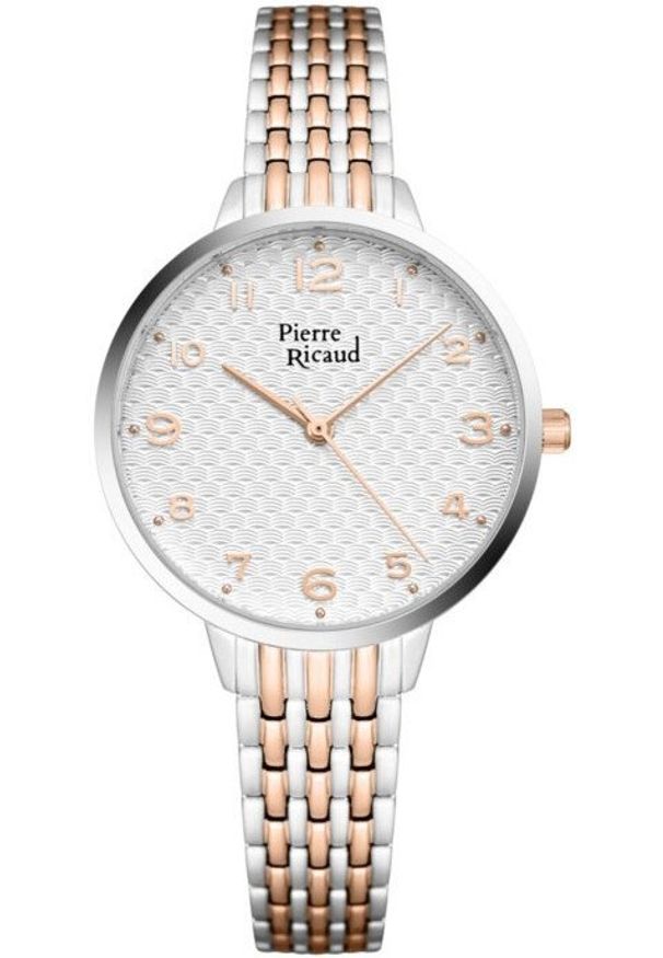 Zegarek damski Pierre Ricaud P21034.R123Q srebrny. Kolor: srebrny