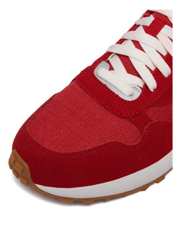 Reebok Sneakersy CEO-DRIVE AR30296MRWT Czerwony. Kolor: czerwony. Materiał: zamsz, skóra