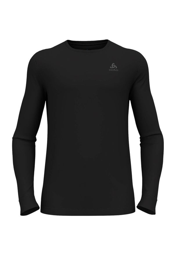 Bluza termoaktywna męska Odlo Merino 260 BL Top Crew Neck LS. Kolor: wielokolorowy, czarny, szary