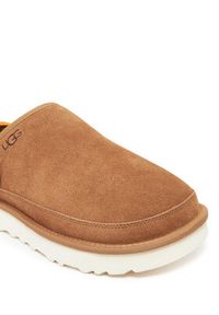 Ugg Klapki M Goldencoast Clog II 1166915 Brązowy. Kolor: brązowy. Materiał: zamsz, skóra