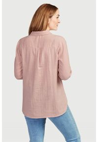 Cellbes - Koszula z bawełny ekologicznej. Kolor: różowy. Materiał: bawełna