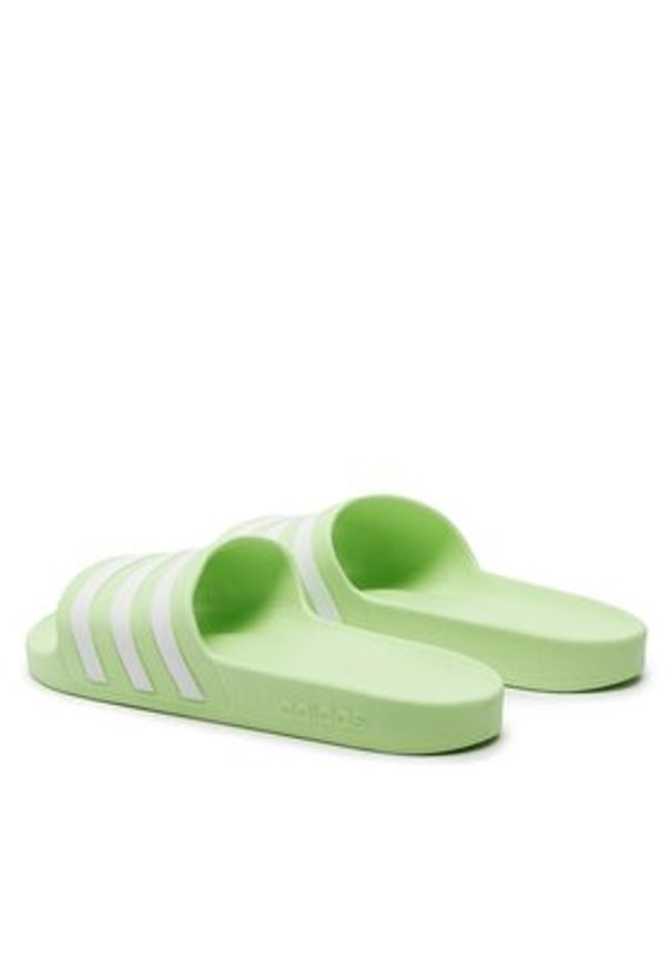 Adidas - adidas Klapki adilette Aqua Slides IF6046 Zielony. Kolor: zielony. Materiał: syntetyk