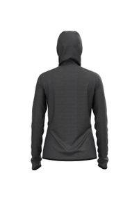 Bluza z kapturem damska Odlo Roy Mid Layer Hoody Full Zip. Typ kołnierza: kaptur. Kolor: szary
