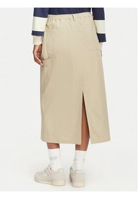 Reebok Spódnica midi Stefania RK25700CCW Beżowy Regular Fit. Kolor: beżowy. Materiał: bawełna #2