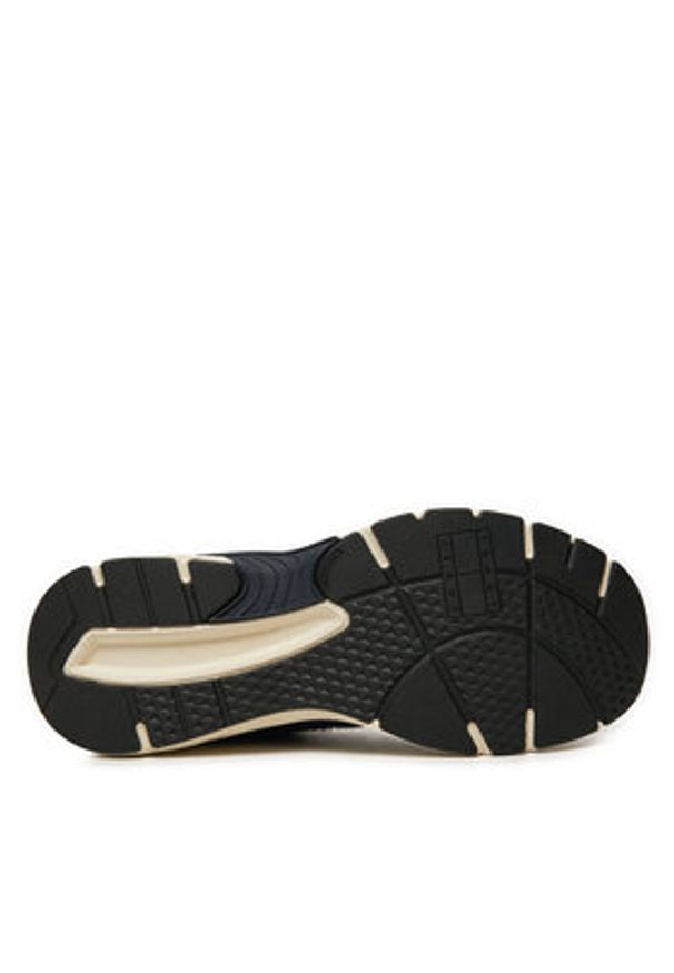 Tommy Jeans Sneakersy The Coney Suede EM0EM01501 Granatowy. Kolor: niebieski. Materiał: zamsz, skóra