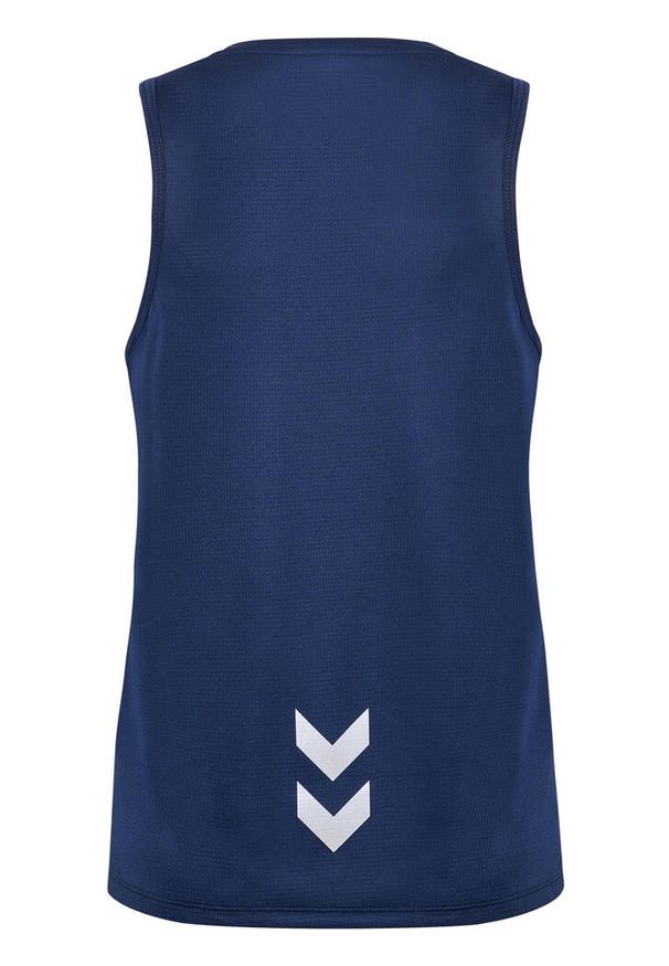 Damski tank top Hummel. Kolor: niebieski. Materiał: materiał. Sport: bieganie