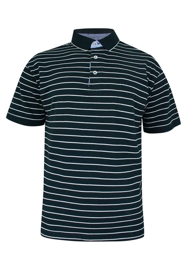 Niebieski t-shirt Elkjaer na co dzień, z krótkim rękawem