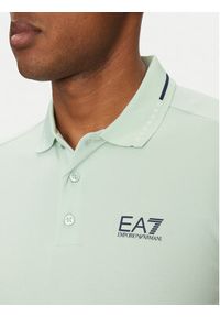 EA7 Emporio Armani Polo 7M000184 AF13511 U9060 Niebieski Regular Fit. Typ kołnierza: polo. Kolor: niebieski. Materiał: bawełna #3