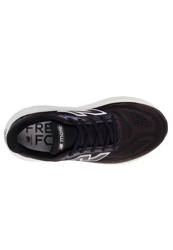 Buty damskie New Balance Fresh Foam x More v6 WMORGR6 – czarne. Okazja: na co dzień. Kolor: czarny. Szerokość cholewki: normalna. Sport: fitness