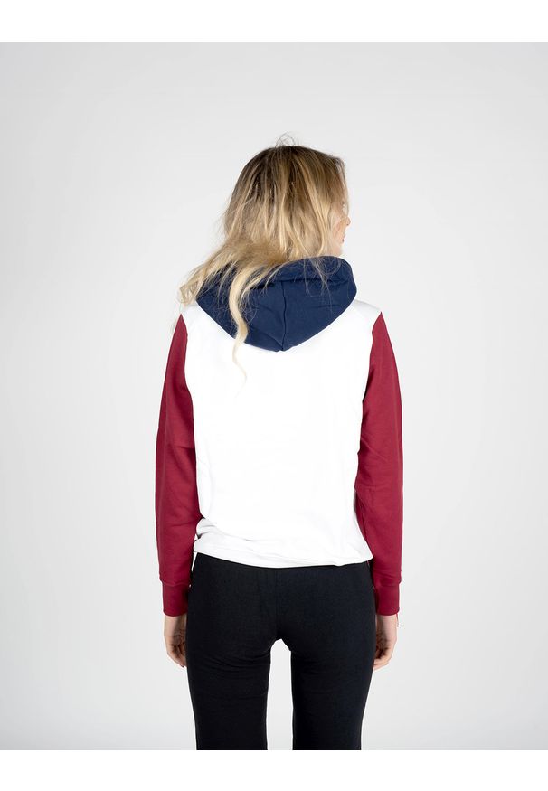 Invicta Bluza "Hoodie" | 4454270 | Kobieta | Biały, Czerwony, Granatowy. Okazja: na co dzień. Typ kołnierza: kaptur. Kolor: wielokolorowy, niebieski, biały, czerwony. Materiał: bawełna. Styl: casual