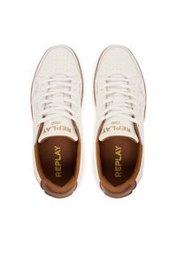 Replay - REPLAY Sneakersy GMZ3B.000.C0030L Biały. Kolor: biały. Materiał: skóra #5