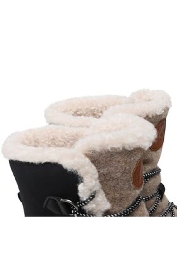 Kimberfeel Śniegowce Ebelya Czarny. Kolor: czarny