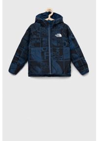 The North Face kurtka dwustronna dziecięca REVERSIBLE PERRITO JACKET kolor granatowy. Okazja: na co dzień. Typ kołnierza: kaptur. Kolor: niebieski. Materiał: włókno, materiał. Długość rękawa: raglanowy rękaw. Styl: casual #5
