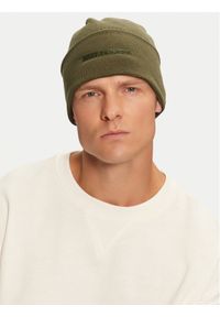 Calvin Klein Czapka Inst Embro K50K512452 Zielony. Kolor: zielony. Materiał: materiał, bawełna