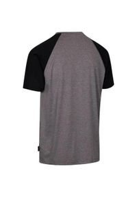 TRESPASS - T-shirt Męski Z Górą Fullmer. Kolor: szary