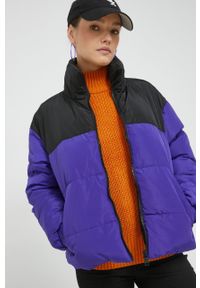 only - Only kurtka damska kolor czarny zimowa oversize. Kolor: czarny. Materiał: syntetyk, poliester. Sezon: zima #1