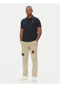 Aeronautica Militare Spodnie materiałowe 251PA1387CT1493 Beżowy Regular Fit. Kolor: beżowy. Materiał: bawełna