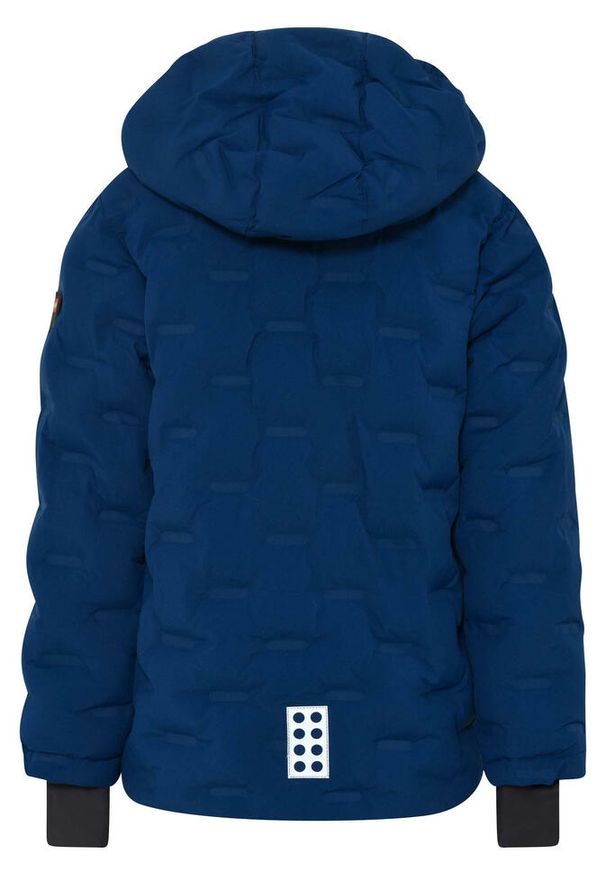 LEGO Wear - Kurtka zimowa dziecięca LEGO. Kolor: niebieski. Sezon: zima