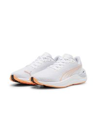 Puma - Damskie buty do biegania PUMA Electrify NITRO™ 3. Kolor: szary, biały, pomarańczowy, żółty, wielokolorowy. Sport: bieganie