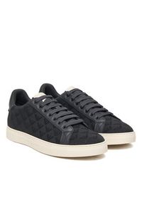 Emporio Armani Sneakersy EM003843 Granatowy. Kolor: niebieski. Materiał: skóra