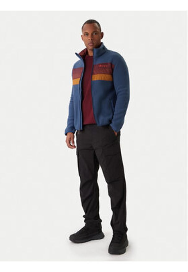 Cotopaxi Polar Teca Fleece Full F21471M299 Niebieski Regular Fit. Kolor: niebieski. Materiał: syntetyk