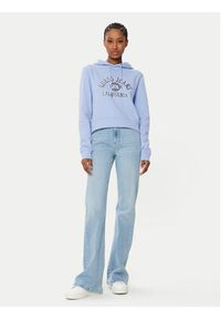 Guess Bluza W5RQ29 K68I4 Niebieski Regular Fit. Kolor: niebieski. Materiał: bawełna #5