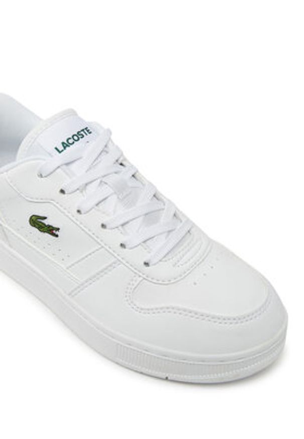 Lacoste Sneakersy T-Clip Set 224 4 Suj 7-48SUJ000821G Biały. Kolor: biały. Materiał: skóra
