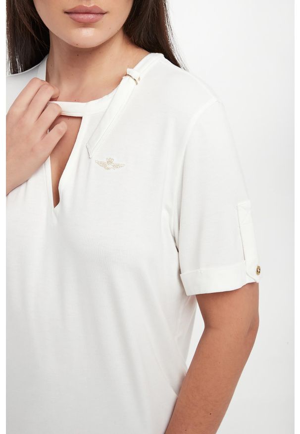 Aeronautica Militare - T-shirt damski AERONAUTICA MILITARE