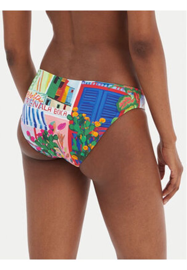 Seafolly Dół od bikini La Boca 40473-286 Kolorowy. Materiał: syntetyk. Wzór: kolorowy
