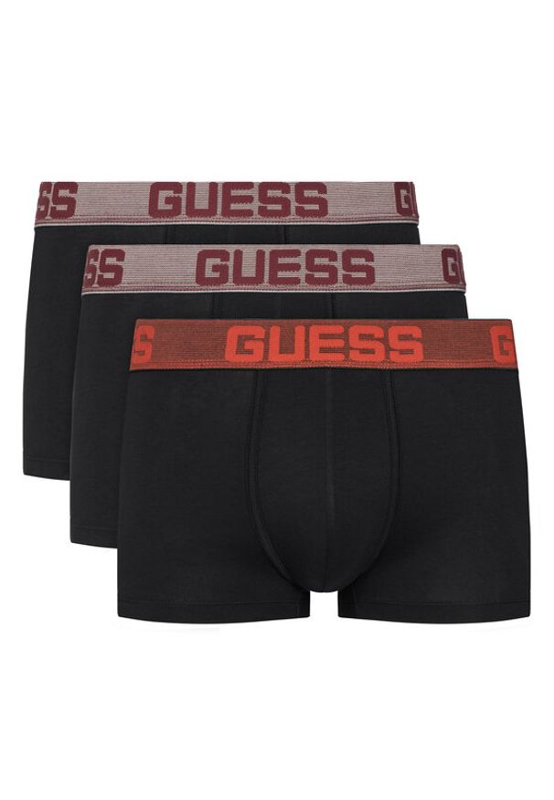 Guess Komplet bokserek U6GG13 K6YW1 Czarny. Kolor: czarny. Materiał: bawełna