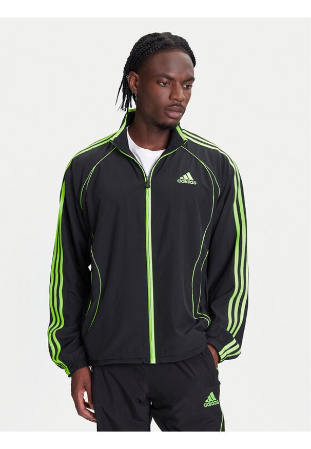 Adidas - adidas Bluza Teamgeist adicolor JW5866 Czarny Loose Fit. Kolor: czarny. Materiał: syntetyk