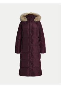 Lauren Ralph Lauren - LAUREN RALPH LAUREN Kurtka puchowa 297957518003 Bordowy Regular Fit. Kolor: czerwony. Materiał: syntetyk