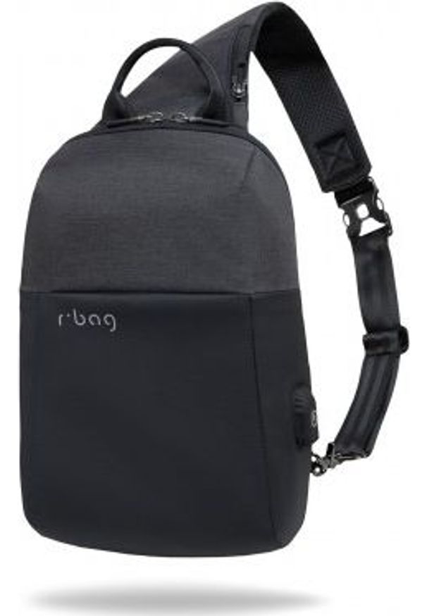 Czarny plecak na laptopa R-BAG