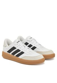 Adidas - adidas Sneakersy Courtblock JH8563 Biały. Kolor: biały. Materiał: skóra #7