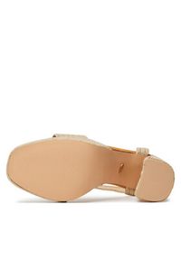 DeeZee Espadryle KL-F20074-36 Beżowy. Kolor: beżowy. Materiał: materiał #2