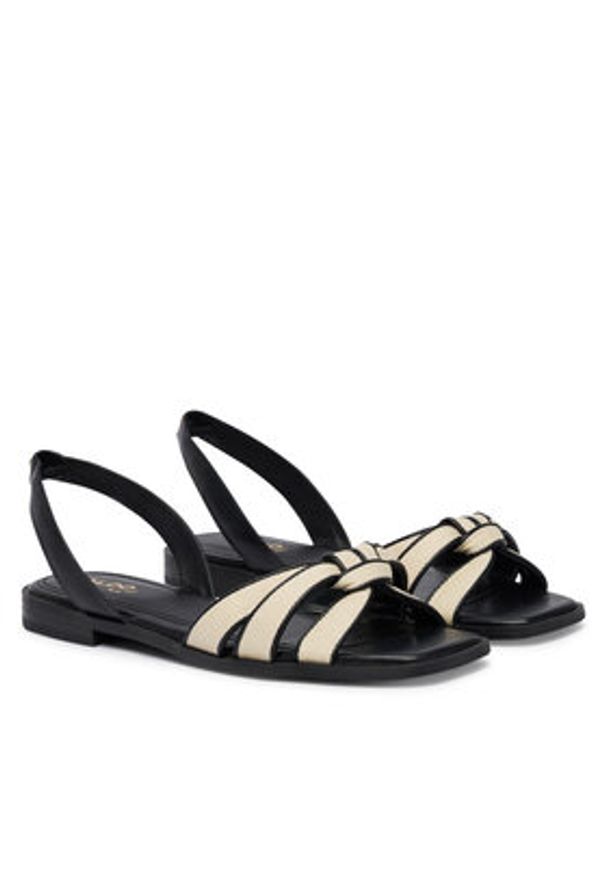 Aldo Sandały Adwiedan 14190499 Czarny. Kolor: czarny. Materiał: skóra