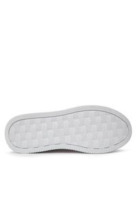 Calvin Klein Jeans Sneakersy YW0YW01457 Biały. Kolor: biały. Materiał: skóra