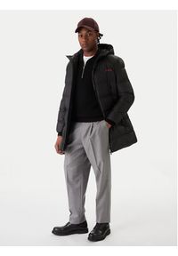 Hugo - HUGO Kurtka zimowa Mati2541 50546909 Czarny Slim Fit. Kolor: czarny. Materiał: syntetyk. Sezon: zima #5