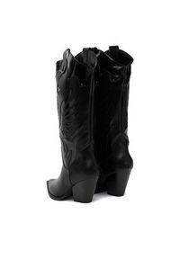DeeZee Kowbojki W3LH170101 Czarny. Kolor: czarny. Materiał: syntetyk, materiał #5