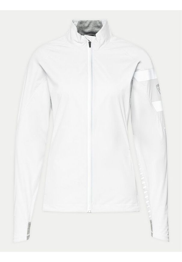 Rossignol Bluza techniczna Poursuite RLIWJ20 Biały Slim Fit. Kolor: biały. Materiał: syntetyk