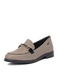 Rieker Loafersy CEO-46264-60 Beżowy. Kolor: beżowy. Materiał: materiał #2